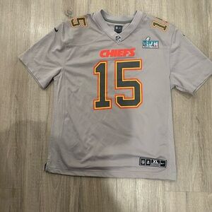 NFL Gray Chiefs Jersey with Number 15